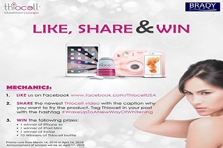 Like and Share Win Promo